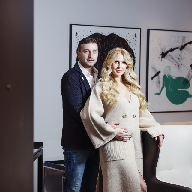 Maja Lena Lopatny i njezin životni partner Karlo Šeparović
 