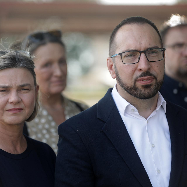 Sandra Benčić i Tomislav Tomašević