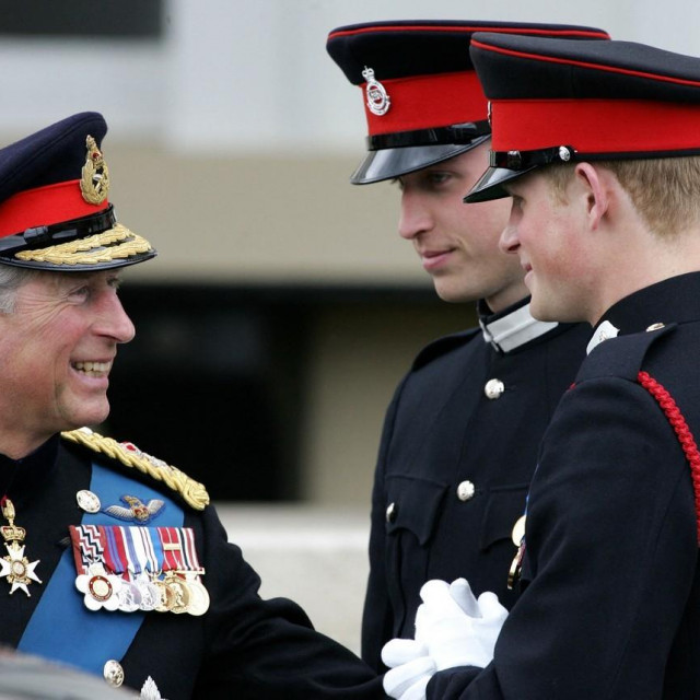 Charles, William i Harry u vremenima sloge
