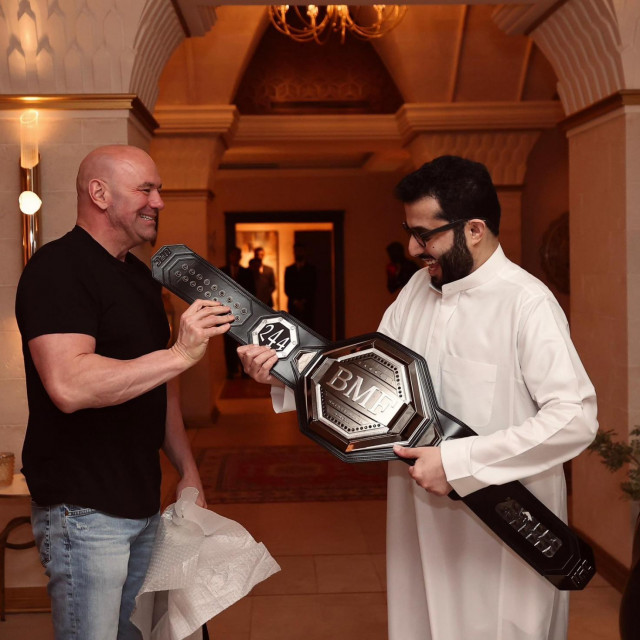 Dana White i Turki Alalshikh