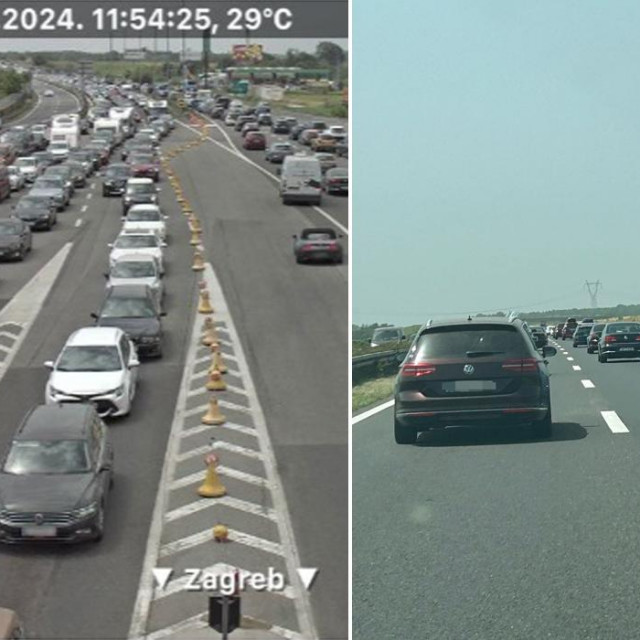 Gužve na cestama prema moru