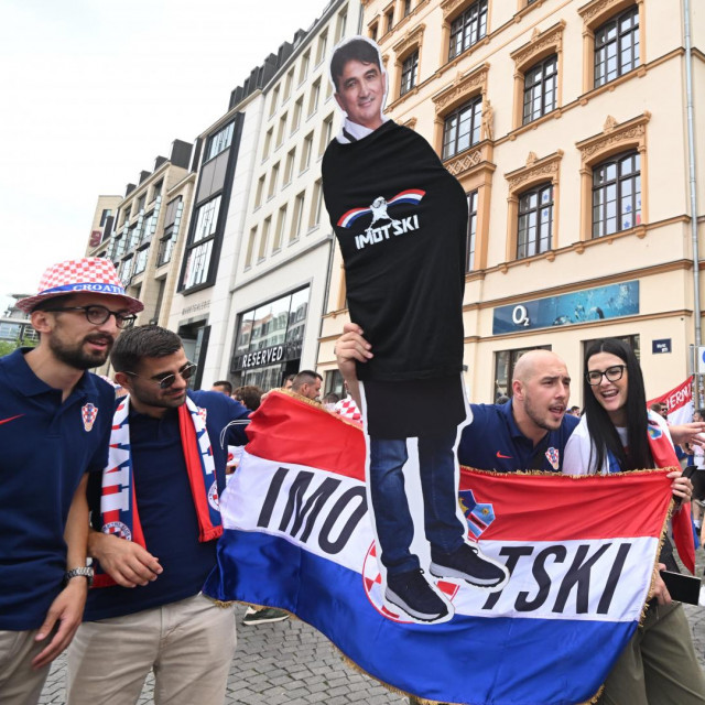 Navijači se okupljaju u Leipzigu