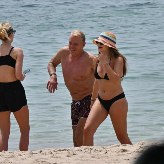 Dolph Lundgren, Emma Krokdal i Greta Lundgren