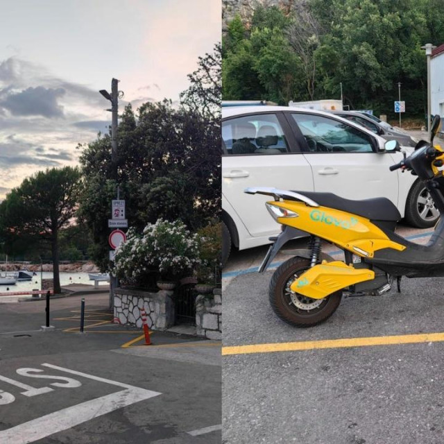 Napad na dostavljača u Kostreni