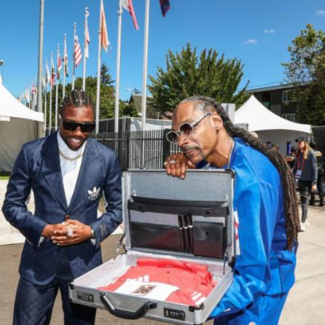 Noah Lyles i Snoop Dogg