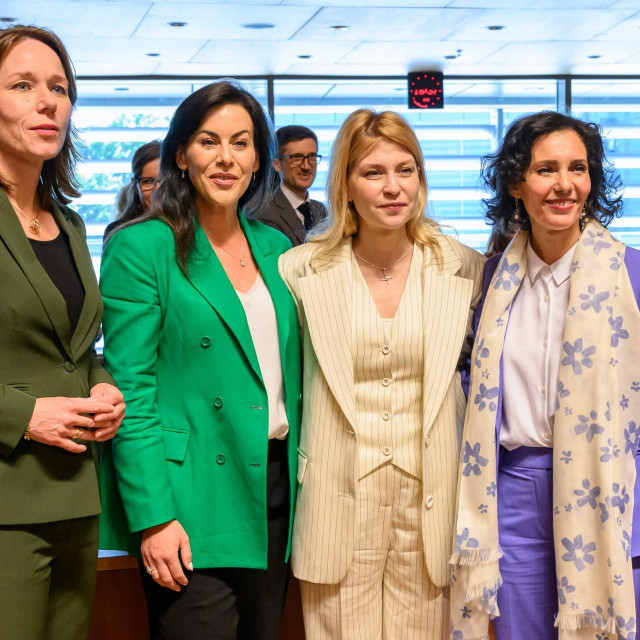 Hanke Bruins Slot,  Jennifer Carroll Macneill, Olga Stefanišina i Hadja Lahbib