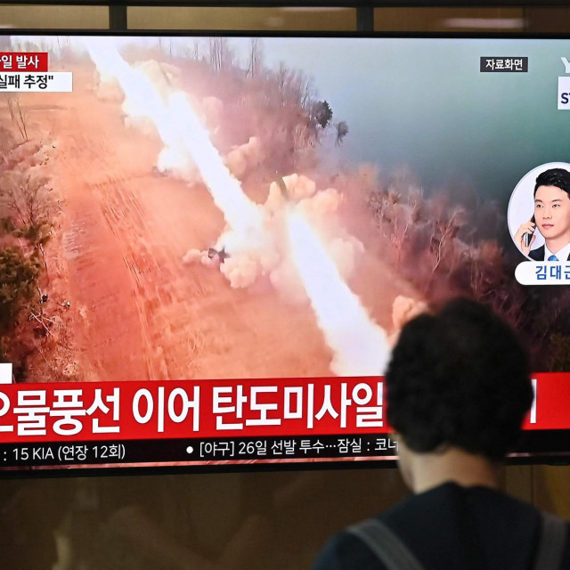 Prijenos lansiranja na južnoj korejskoj TV