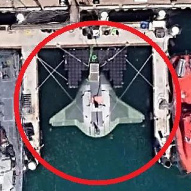 Manta Ray, snimljena preko Google Eartha