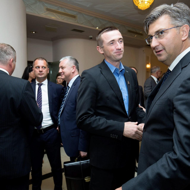 Andrej Plenković i Ivan Penava 