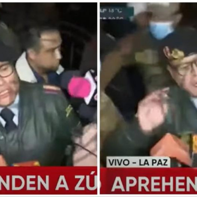 Trenutak uhićenja Juana Josea Zunige 
