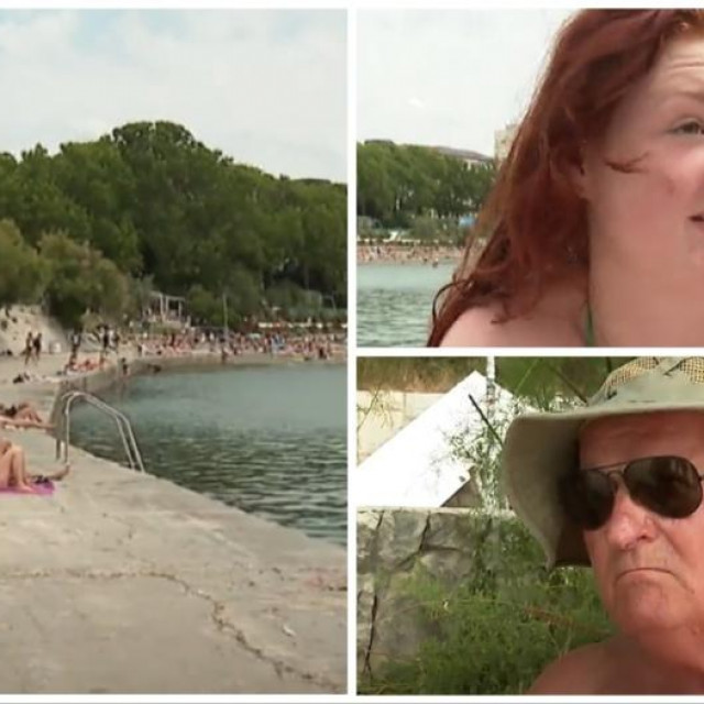 Prizori s plaže Bačvice, Split