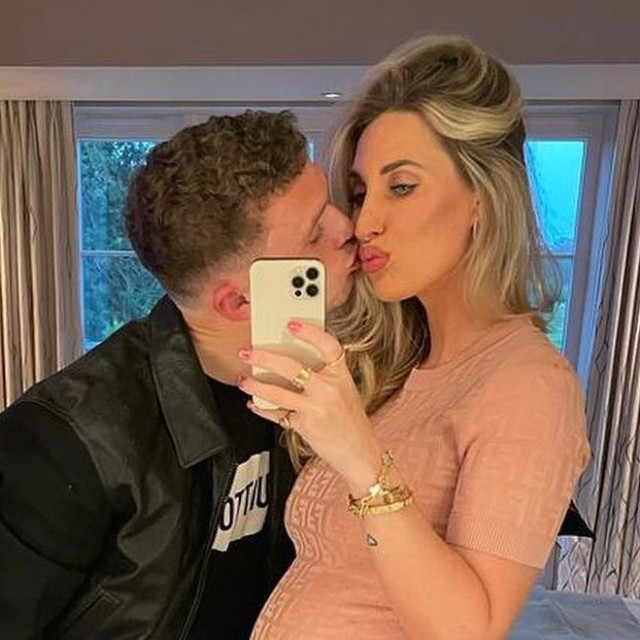 Kieran i Charlotte Trippier