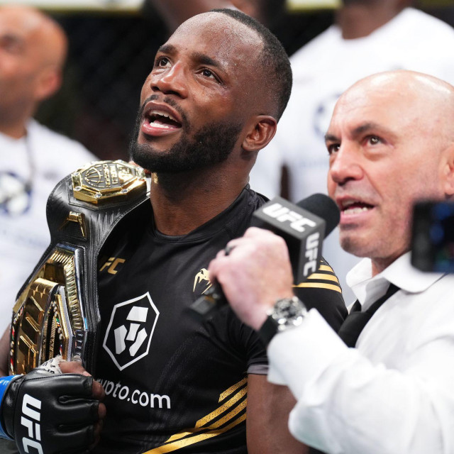 Leon Edwards i Joe Rogan