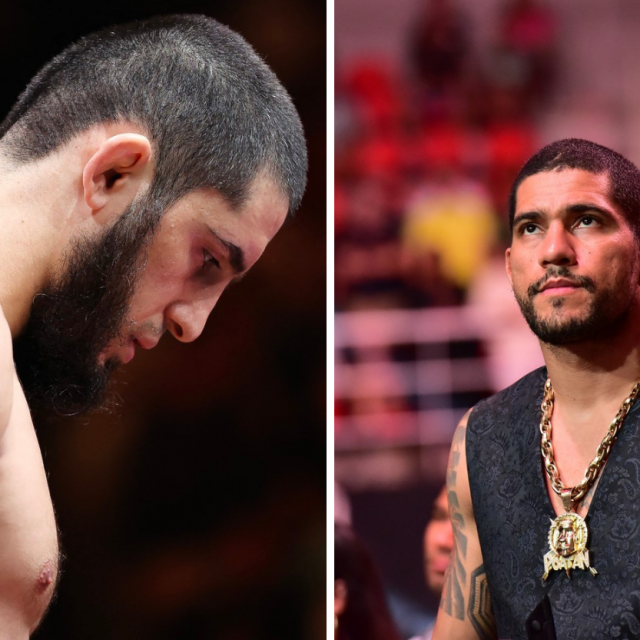 Islam Makhachev (lijevo) | Alex Pereira (desno)