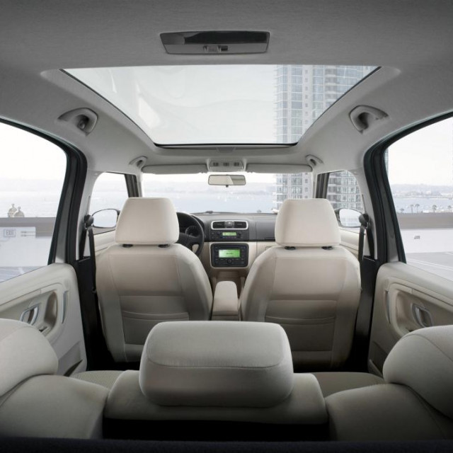 Škoda Roomster unutrašnjost