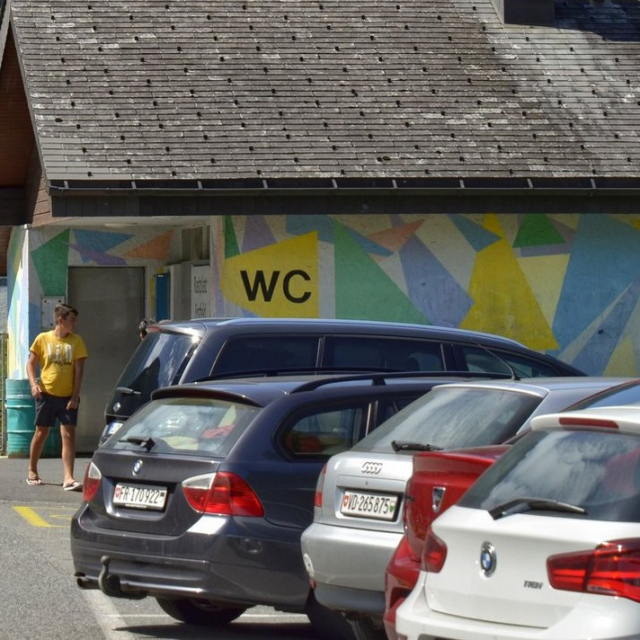 Znak wc, ilustracija