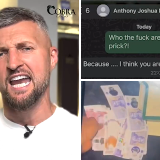 Carl Froch (lijevo) | prepiske s Joshuom