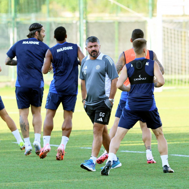 Gennaro Gattuso na treningu