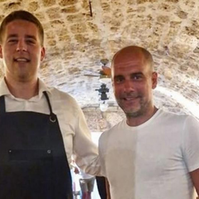 Pep Guardiola u restaurantu Kasar u Velikom Zatonu