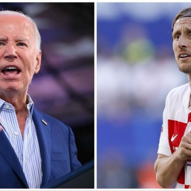 Joe Biden i Luka Modrić