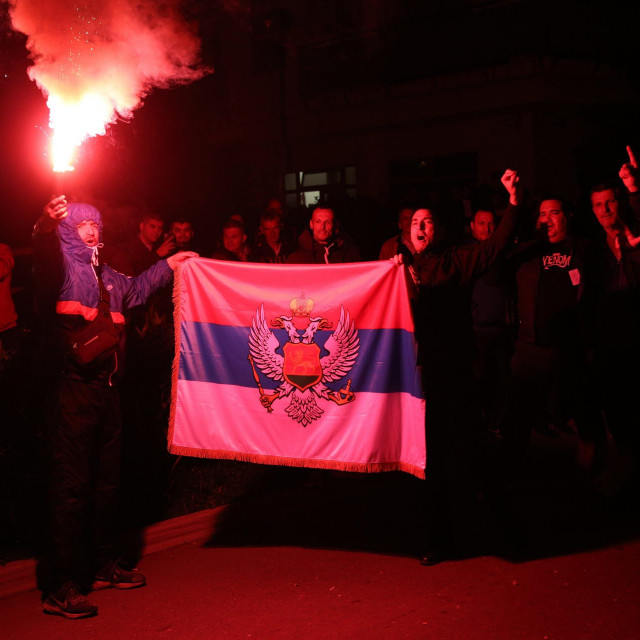 Slavlje u Podgorici nakon pobjede Jakova Milatića