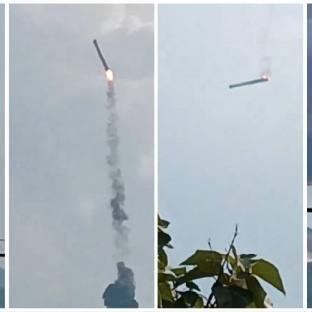 Pad kineske rakete