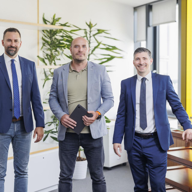Filip Jelić, Marko Majcenović i Ognjen Bagatin