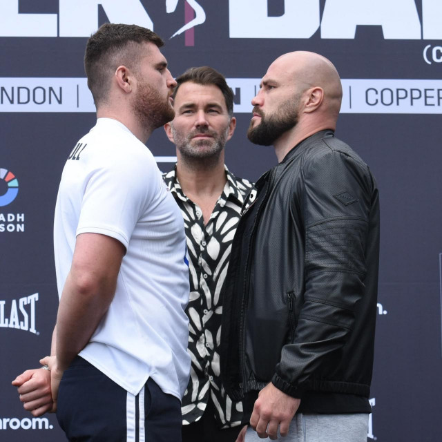 Johnny Fisher, Eddie Hearn i Alen Babić