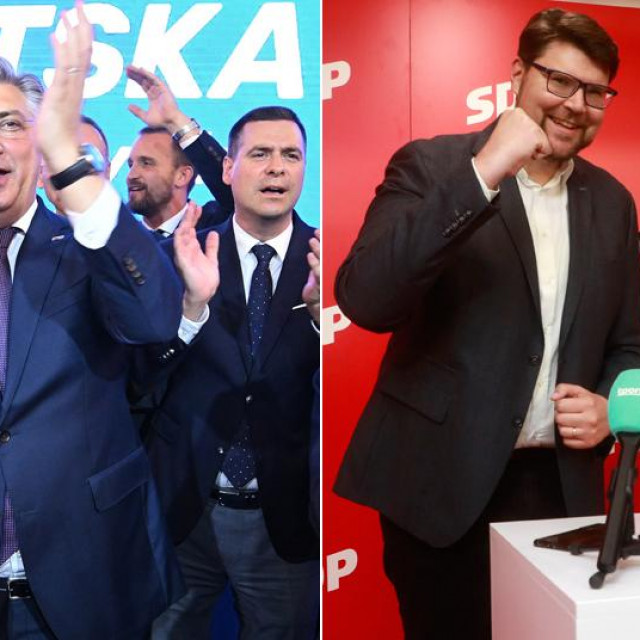 Andrej Plenković i Peđa Grbin