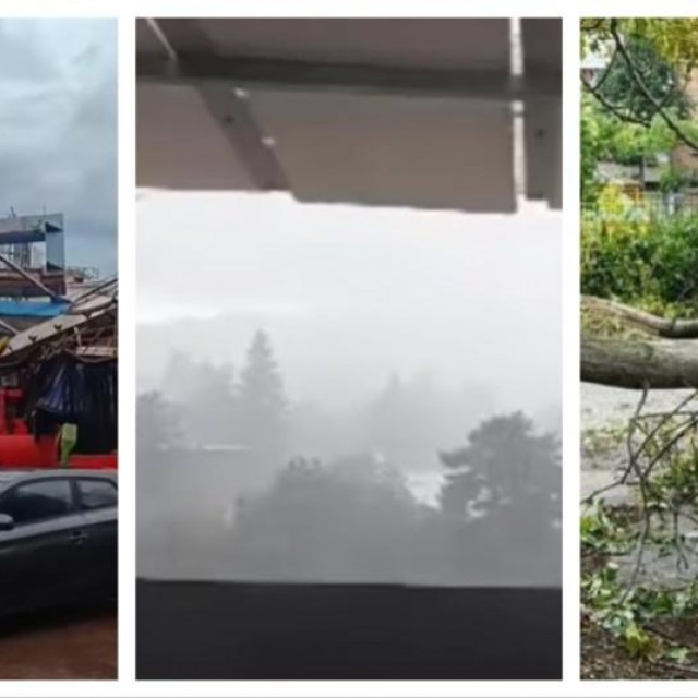 Nevrijeme u Crnoj Gori