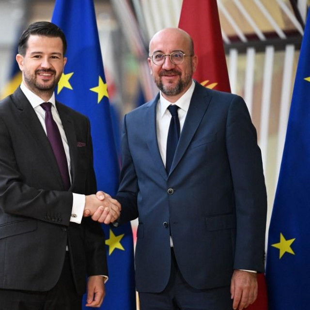 Susret Jakova Milatovića i Charlesa Michela u Bruxellesu