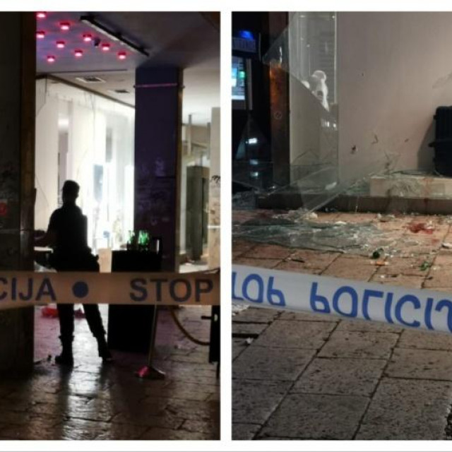 Prizori ispred noćnog kluba na Trgu Gaje Bulata