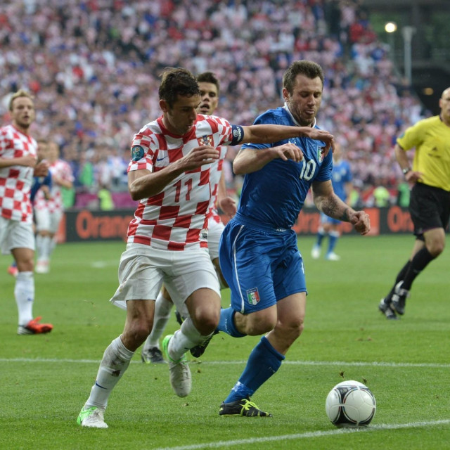 Darijo Srna i Antonio Cassano
