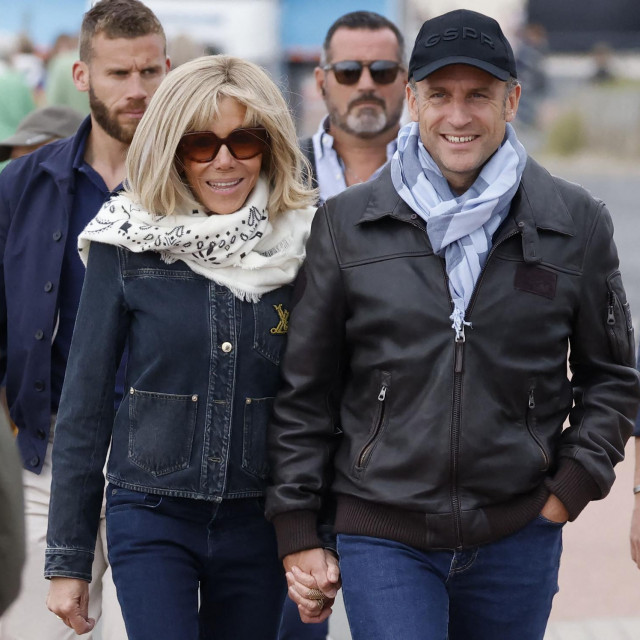 Emmanuel i Brigitte Macron