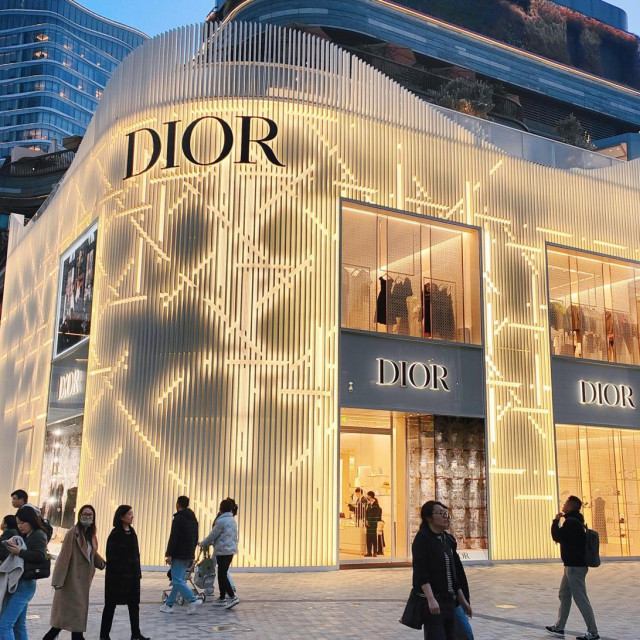 Dior trgovina u Kini