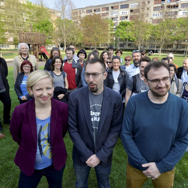 Danijela Dolenec, Tomislav Tomašević i Teodor Celakoski na Savici 2017.