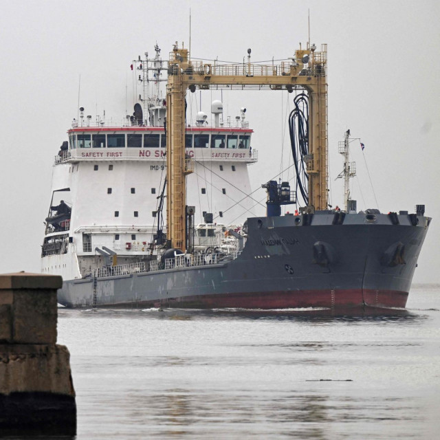 Ruski tanker Pašin; ilustracija