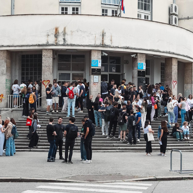 Gimnazija u Križanićevoj u Zagrebu