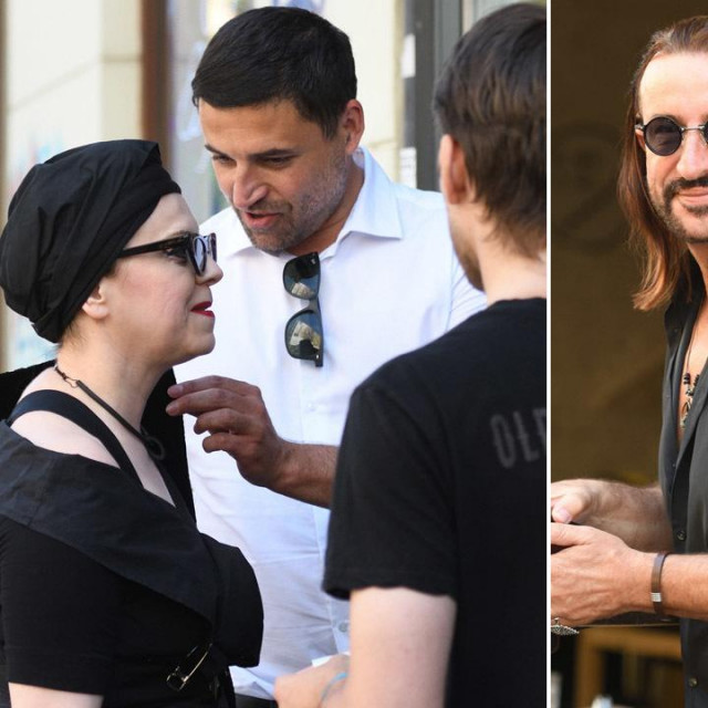 Mirela Holy i Davor Bernardić; Mladen Burnać