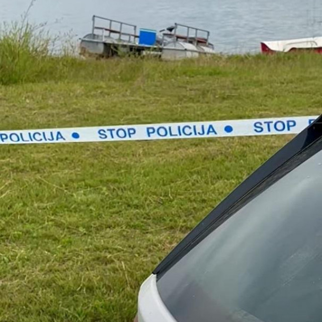 Policijski očevid na Šoderici