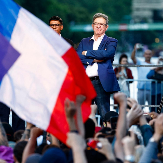Jean-Luc Mélenchon, lider radikalno lijeve stranke Nepokorena Francuska 