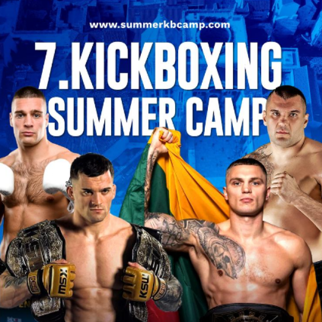 Službeni poster Summer kickboxing kampa
