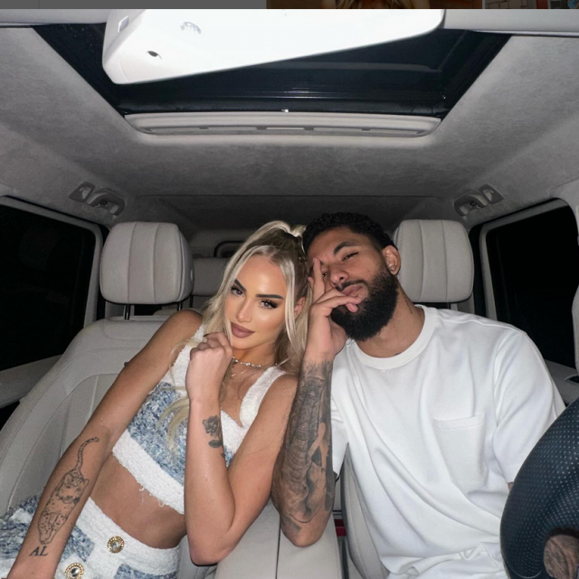Douglas Luiz i Alisha Lehmann