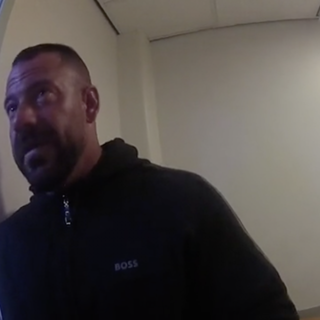 Darryl Anderson tijekom razgovora s policijom