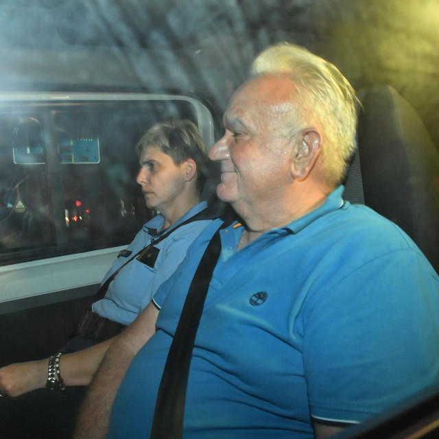 Darinko Dumbović prilikom uhićenja