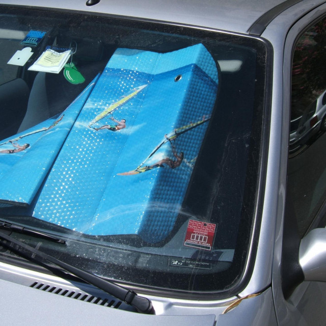 Auto, vrućine