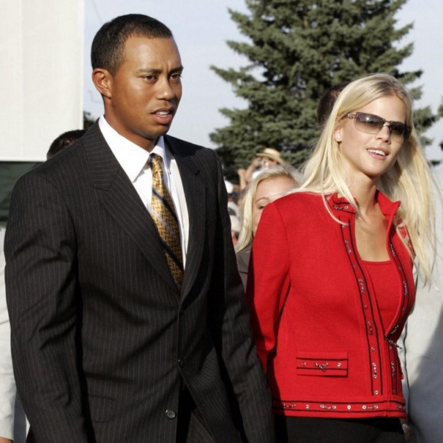 Tiger Woods i Elin Nordegren