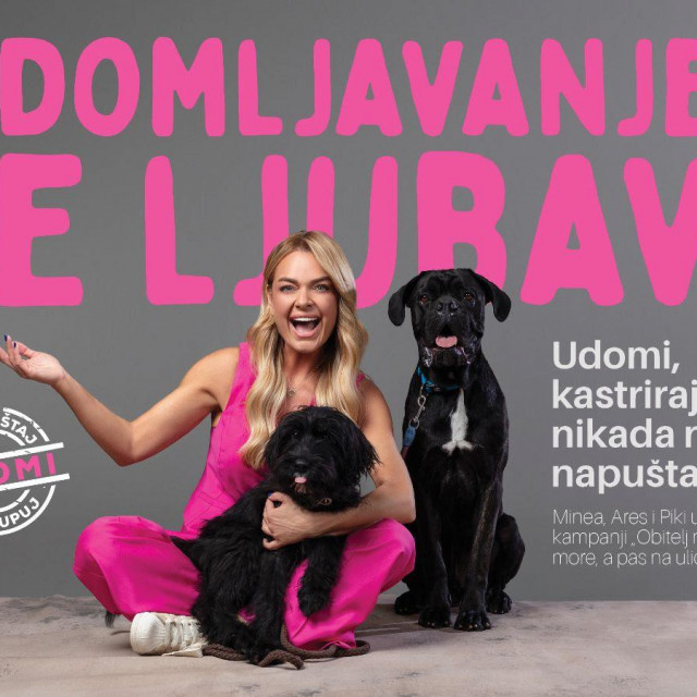 Minea je ovogodišnje zaštitno lice kampanje ‘Obitelj na more, a pas na ulicu?!‘