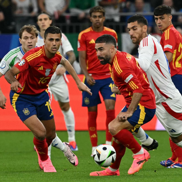 Rodri i Dani Carvajal