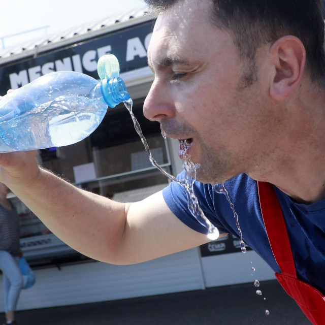 Toplinski val u Zagrebu